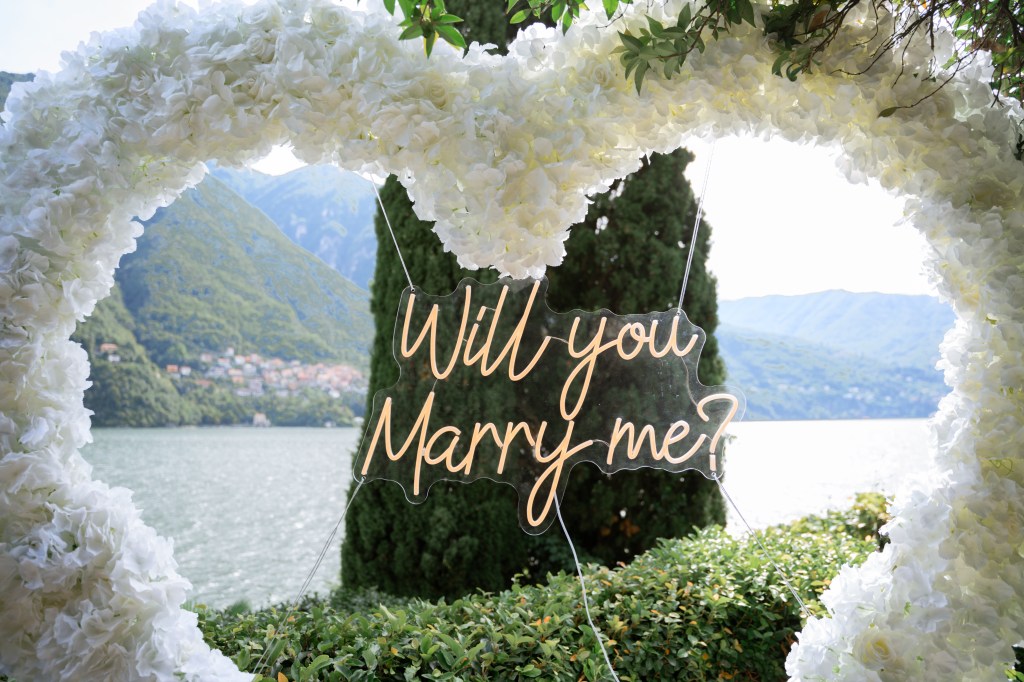 How to plan and organise a proposal on Lake&nbsp;Como
